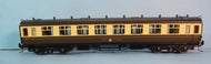 34-127-K01 HORNBY Collett 60ft 1st/3rd composite coach 7026 in GWR chocolate and cream - KADEE - UNBOXED