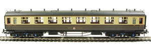 34-127A BACHMANNCollett 60ft 1st/3rd composite coach in GWR chocolate/cream 7045 - BOXED