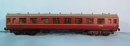 34-150-K01 BACHMANN  Collett 60ft 1st/2nd coach W7033W in BR maroon - KADEE - UNBOXED