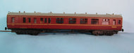34-175-K01 BACHMANN BR Maroon Collerr 2nd Class Brake BSK Coach W1657W - KADEE - UNBOXED
