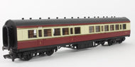 34-300 BACHMANN 57ft. Ex-LMS Panelled 1st & 3rd Class Composite Coach M3672M in BR Crimson & Cream Livery - BOXED