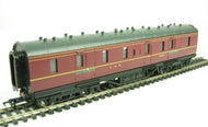 34-327 BACHMANN Stanier 50ft parcel van in LMS crimson - BOXED