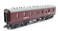 34-350 BACHMANN 50ft. Ex-LMS Stanier Parcel Van M31261M in BR Maroon Livery - BOXED
