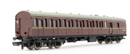 34-627 BACHMANN Mk1 57' suburban brake 2nd coach in BR maroon - W43102 - BOXED