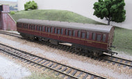 34-700B-TMC BACHMANN BR Standard Mk1 57ft suburban composite coach W41058 in maroon, weathered by TMC  - BOXED