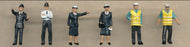 36-018 BACHMANN Police Officers and Traffic Wardens, 6 - OO Gauge