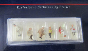 36-023 BACHMANN Seated Passengers x 6 - OO Gauge