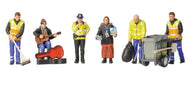 36-411 BACHMANN Modern Street Scene, 6 hand painted figures - OO Gauge
