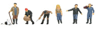 36-412 BACHMANN Modern Farming Figures, 6 hand painted figures - OO Gauge