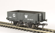 37-068 BACHMANN  5 Plank Wagon Wooden Floor GWR Grey 111981 - BOXED