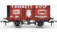 37-125K BACHMANN 8 Plank Wagon "T BURNETTurnett & Co" - BOXED