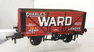 37-151 BACHMANN 8-plank open wagon "J CHARLES WARD" - BOXED