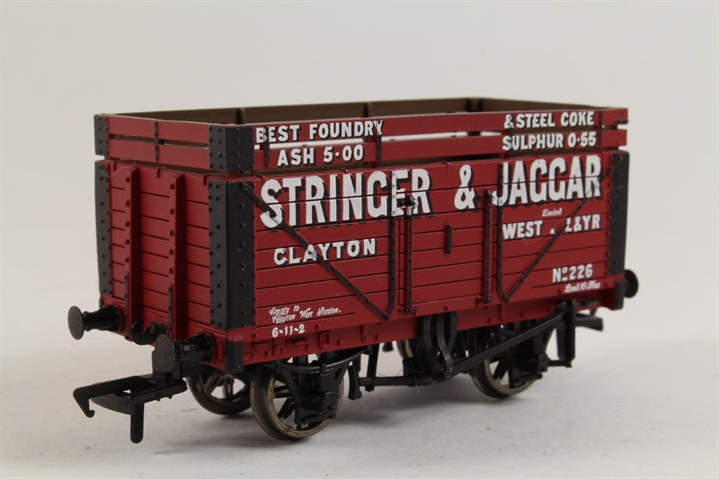 37-178 BACHMANN 7-plank wagon with coke rail 