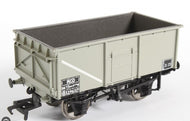 37-251A BACHMANN 16 Ton steel mineral wagon in BR grey without top flap doors B229637. - BOXED