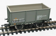 37-400 BACHMANN 16 ton Slopped Side Steel Tippler Wagon Grey - BOXED