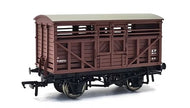 37-700A BACHMANN 10 Ton Cattle Wagon M292722 in BR Brown Livery - UNBOXED