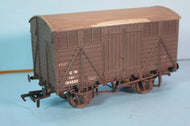 37-751B BACHMANN 12 Ton Fruit Van 134330 in GWR Grey Livery, weathered - UNBOXED