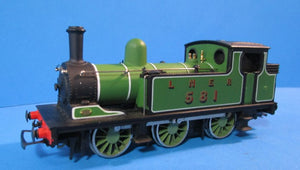 37054-P01 MAINLINE LNER Class J72 0-6-0T 581 in lined apple green livery  - UNBOXED