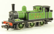 37054 MAINLINE LNER Class J72 0-6-0T 581 in lined apple green livery  - BOXED