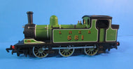 37054 MAINLINE LNER Class J72 0-6-0T 581 in lined apple green livery  - UNBOXED