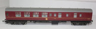 37108 MAINLINE  BR BSK 2nd class Coach crimson m35040 - BOXED