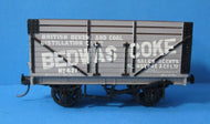 37164-K01 MAINLINE 7 Plank Coke wagon with Top Rails - Bedwas Coke 621 in grey KADEE - BOXED