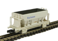 373-036B GRAHAM FARISH Bulk Aggregate Hopper PGA "RAILEASE" white livery - BOXED N Gauge