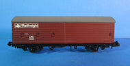 373-051 GRAHAM FARISH 29 ton VBA box van 200155 in Railfreight Distribution  - BOXED N Gauge
