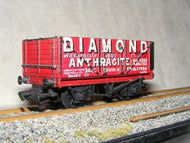 37404 Mainline 7 plank open wagon  "Diamond Anthracite Co." Of Ystalyfera - UNBOXED