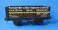 37406-K01 MAINLINE 7-Plank Wagon - Patent Nut & Bolt Co - No. 658 KADEE - BOXED