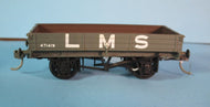 37419-K01 MAINLINE 3-plank wagon - LMS grey 471419 - KADEE - UNBOXED