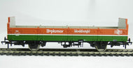 38-042 BACHMANN 31 tonne OBA open wagon with high end in Plasmor Blockfreight livery - BOXED