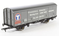 38-140k BACHMANN 29 Ton Sliding Door VDA Box Van T210195 In "TRANSRAIL" Grey Promotional Livery - BOXED