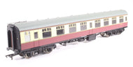39-027A BACHMANN BR1 MK1 SK 2nd Class Corridor Coach M24467 in BR Crimson & Cream Livery  - BOXED