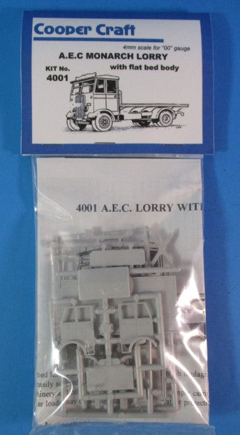CC4001 COOPER CRAFT AEC Monarch Lorry with Flatbed Body Kit