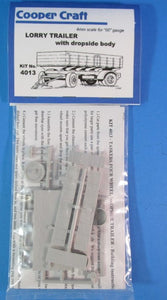 CC4013 COOPER CRAFT Lorry Trailer with Drop side Body Kit