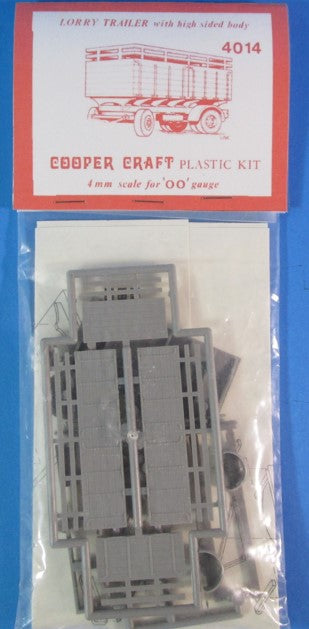CC4014 COOPER CRAFT Lorry Trailer with High Sided Body Kit