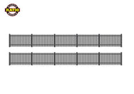 RAT-422 RATIO GWR Station Fencing Black - OO gauge