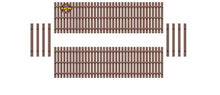 RAT-437 RATIO  Wooden Fencing - OO Gauge