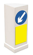 44-529 BACHMANN Traffic Island Bollards - pack of 10