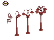 RAT-453 RATIO Swan Necked Lamps - OO Gauge