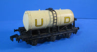 HD-4657-P01 HORNBY DUBLO  6 wheel "UNITED DAIRIES" Milk Tank wagon, super detailed, missing bracket at one end - UNBOXED