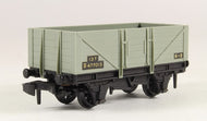 HD-4670 HORNBY DUBLO 5 Plank open wagon BR grey B477015 - UNBOXED