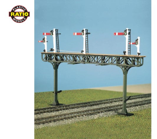 RAT-478 RATIO Pratt Truss Gantry Kit (Signals not included) - OO Gauge