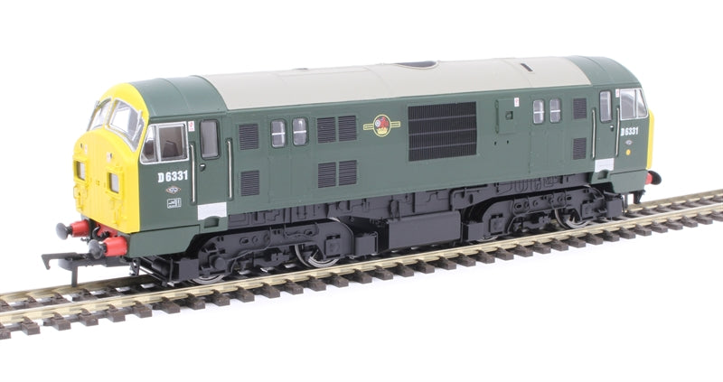 4D-012-005 DAPOLClass 22 D6331 in BR green with full yellow ends and headcode boxes - BOXED