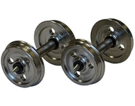 4A-003-002 DAPOL OO Gauge 3 Hole Disk Wagon Wheels 12.5mm diameter pack of 10 axle sets