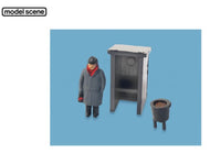 MOD-5034 MODELSCENE  Hut and Brazier - OO Gauge