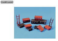 MOD-5062 MODELSCENE Suitcases, Trunks &   Trolleys - OO Gauge