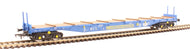 HEL-5109 HELJAN IGA Cargowaggon bogie flat in CARGOWAGGON blue