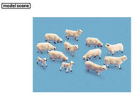 MOD-5110 MODELSCENE sheep and lambs  - OO Gauge